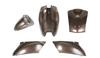 Motorcycle Parts Center Exterior Set Set with All Vehicle Brown Painted Genuine Type Honda Today AF61 304502 5-piece [Compatible Exteriors]