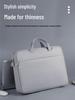 High-Capacity Shockproof Laptop Bag - Fashionable Business Travel Briefcase