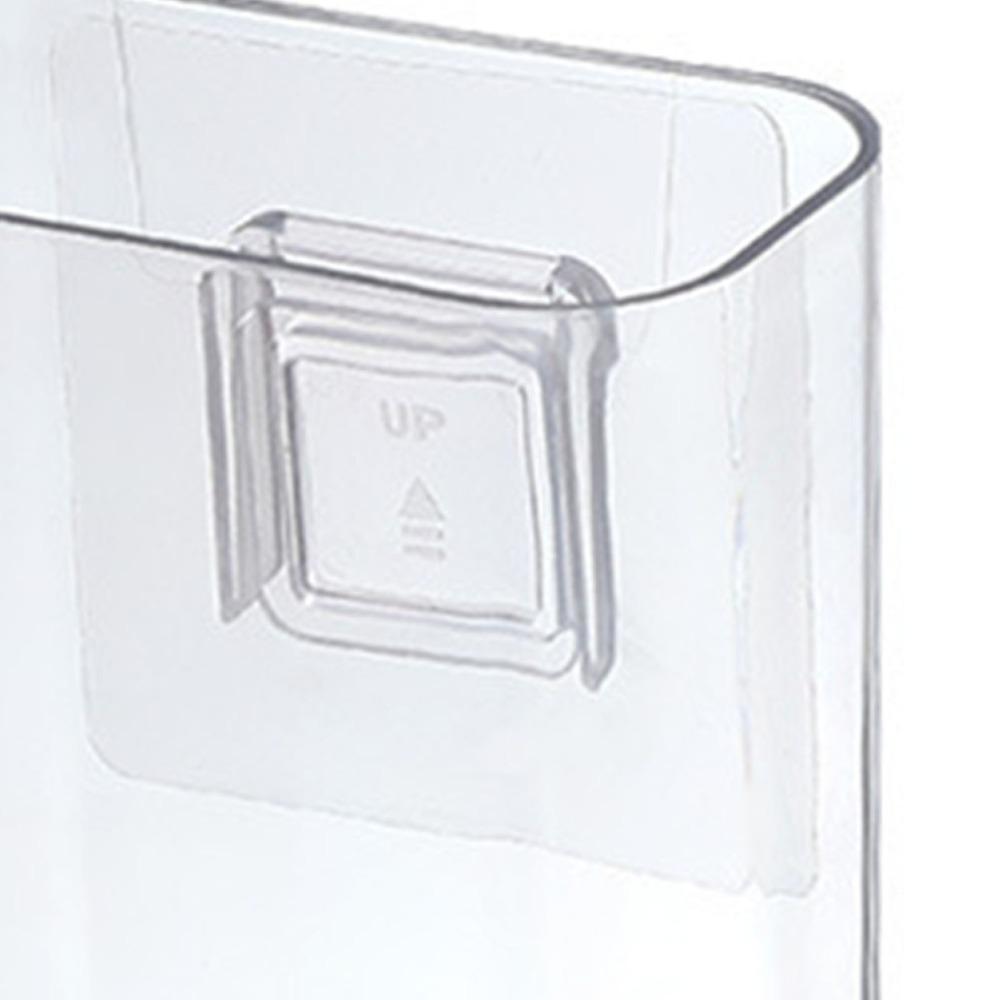 Transparent Wall Mount Organizer Easy to Install Wall Mounted Organizer Wall Phone Holder  Bedroom