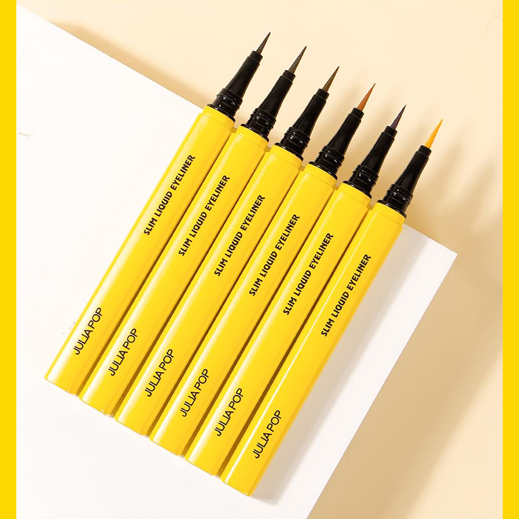 Многоцветная подводка для глаз, не размазывающаяся подводка для глаз, долговечный водонепроницаемый быстросохнущий карандаш для глаз