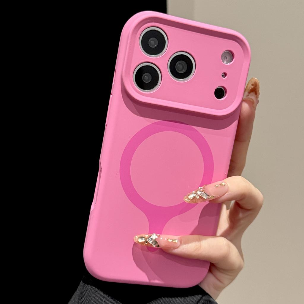 Для iPhone 17 Pro Max Чехол Мягкий ТПУ Новый Жидкий Силикон Дофаминовый Магнитный Минималистичный Ударопрочный Чехол Для iPhone 17Pro 5G Оболочка