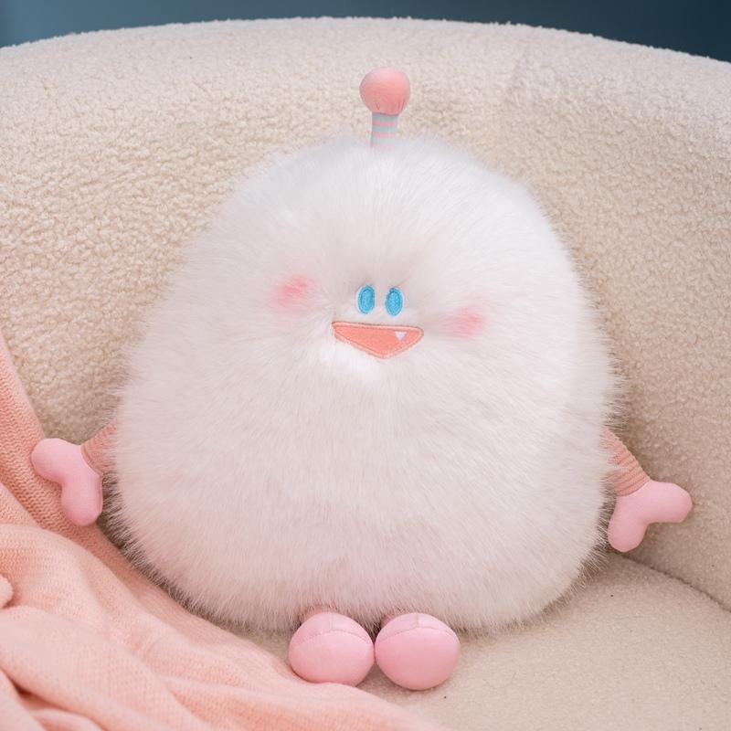 Cute Chubby Alien Monster Plush Dolls Cartoon Pendant Toys Throw Pillows Birthday Gifts For Children Boys Girls