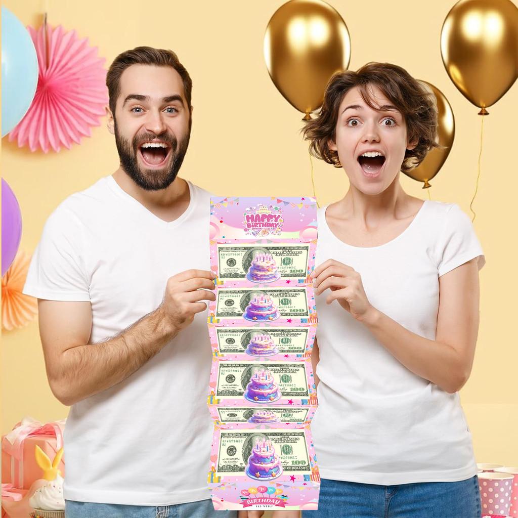 Cake Paper Design Red Envelope With Foldable Structure For Holiday Parties Gift