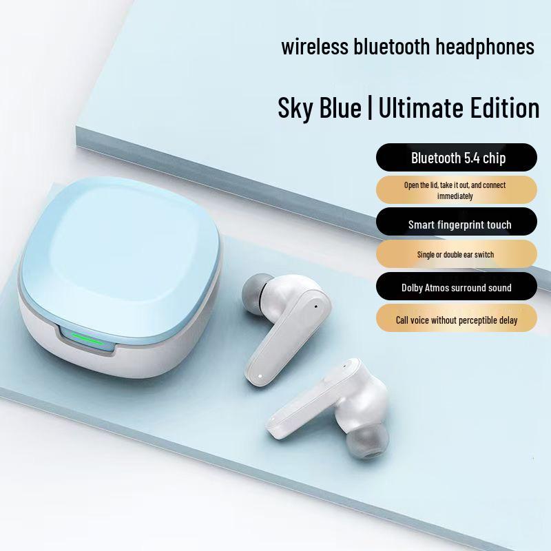 Беспроводные Bluetooth-наушники A98: Высококачественный звук, Длительное время работы от аккумулятора, Шумоподавление, Низкая задержка для игр и спорта