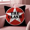 Rock Band The Clash Наволочка Многоцелевая Наволочка для Дома и Автомобиля - Двусторонняя, Мягкая и Прочная для Повседневного Использования