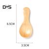Heat Resistant Mini Spoon Food Grade Wood Condiment Seasoning Sugar Mini Spoon