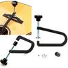 Professional Steel Guitar Bridge Clamp Deep Reach C-Clamp Guitar Repair Tool for Folk Acoustic Guitar Bridge Tool