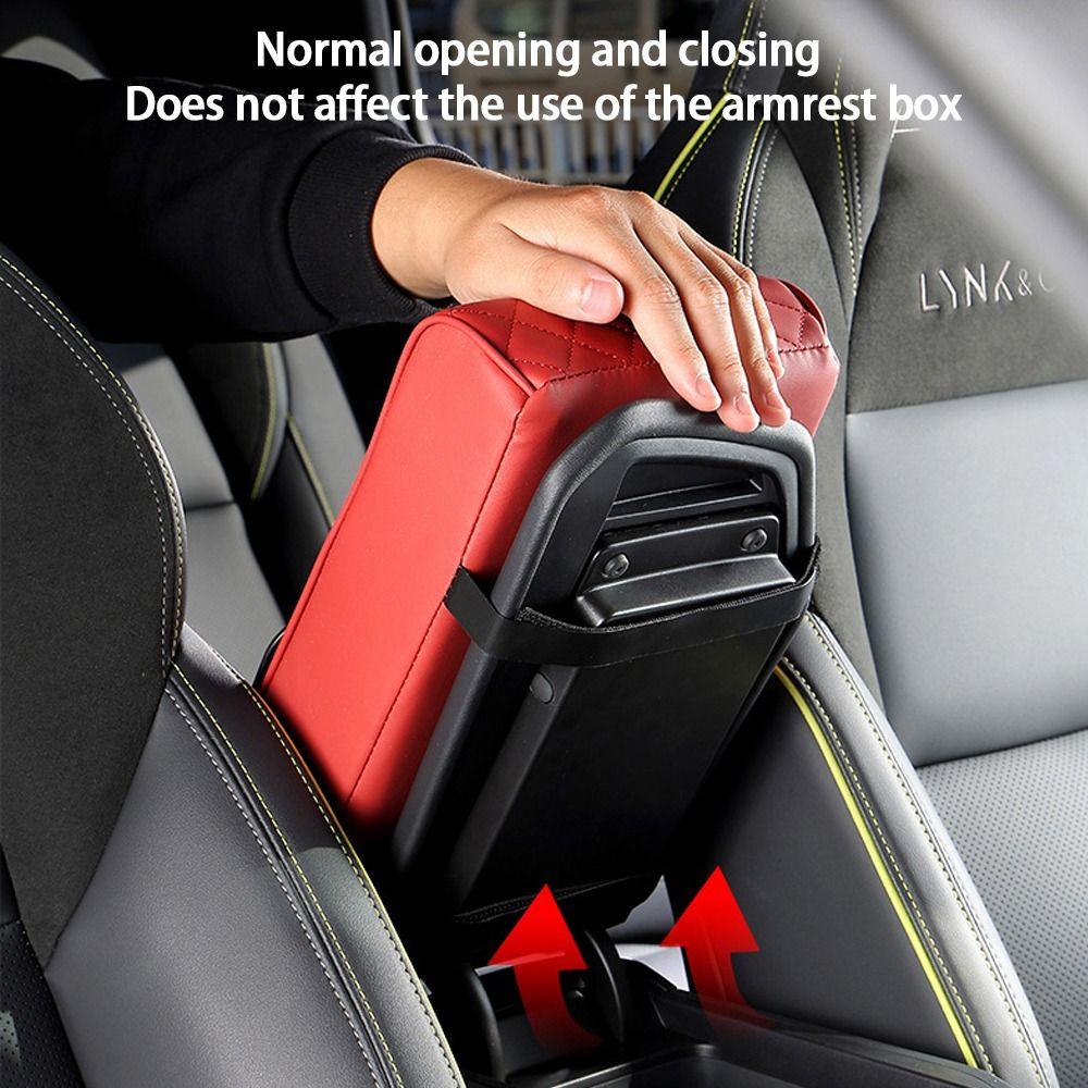 Многофункциональная подушка для подлокотника центральной консоли, переносной ящик для хранения, прочная подкладка для подлокотника