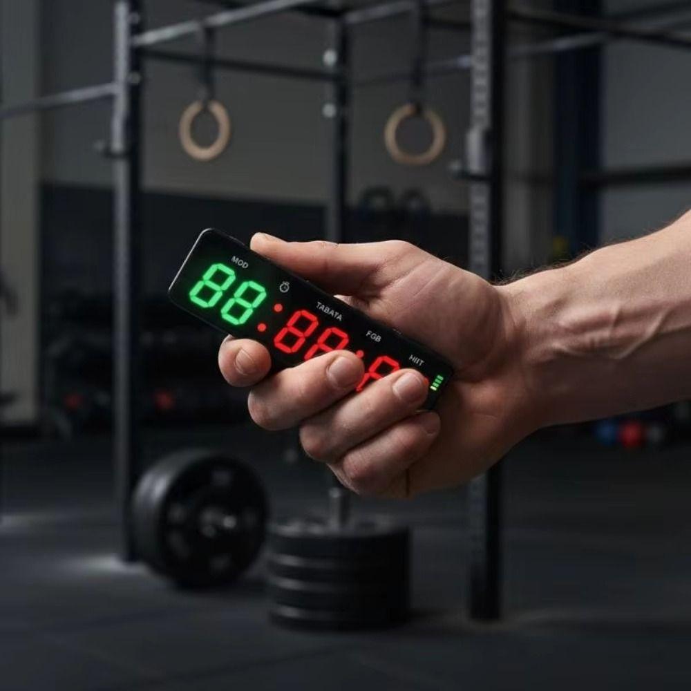 with Magnetic Back Mini Gym Timer Portable Workout Timer Exercise Timer Gym Timer Training