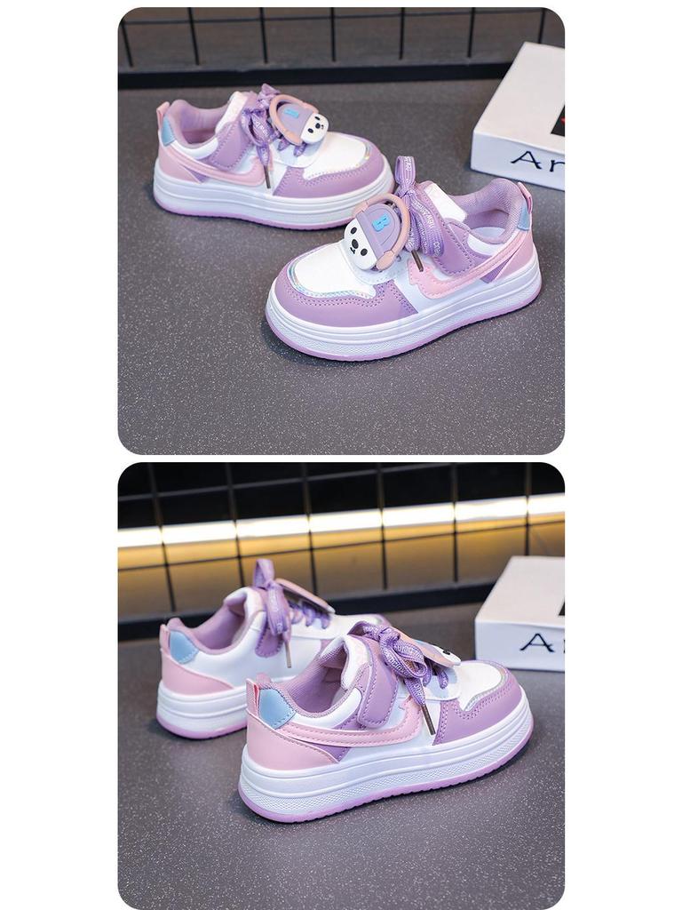 Дышащие, износостойкие скейт-туфли для детей – Удобные кроссовки с мягкой подошвой для мальчиков и девочек с мультяшным дизайном