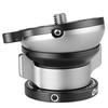 Leofoto Leveling Head Leofoto Horizontal Adjustable Precision Adjustment High Precision Camera Tripod Accessory Combined with Video Head and Gimbal