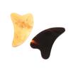 Natural Ox Horn Gua Sha Board Gouache Scraper Face Massager Facial Lift Neck Scraping Massage Beauty Tools Physical Therapy