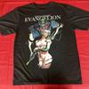 Аниме Neon Genesis Evangelion Черный Цвет Подарок Веер Рубашка Унисекс Рубашка с коротким рукавом Унисекс Женская для Весны и Лета
