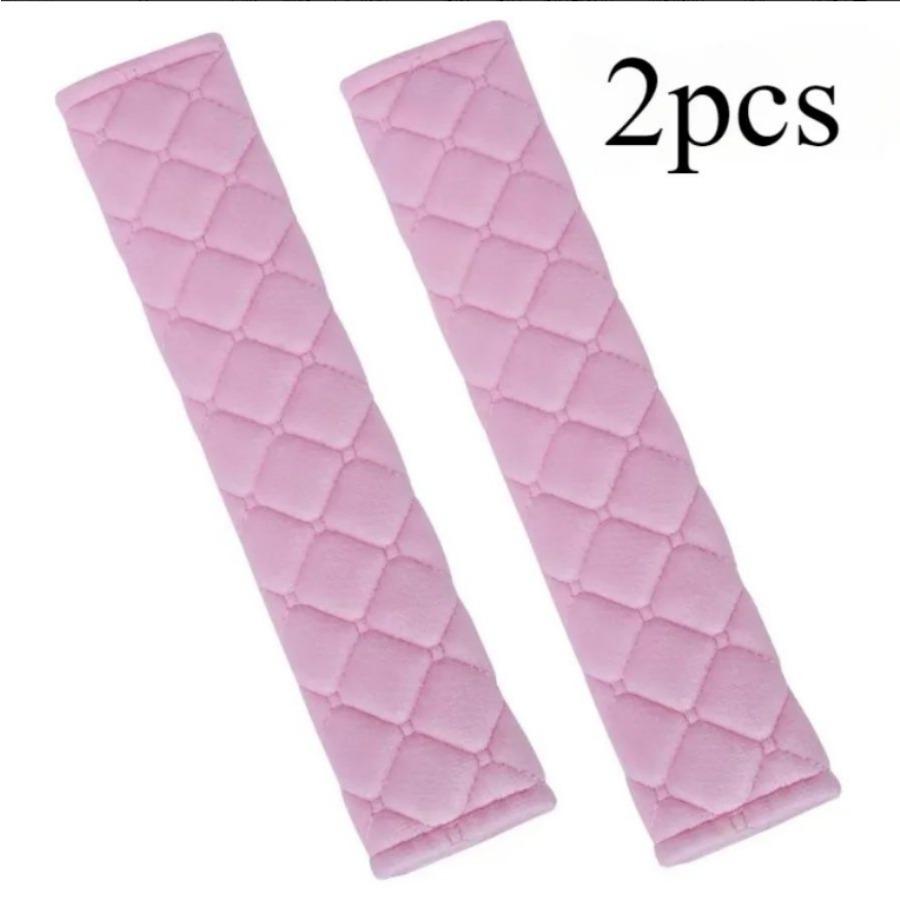 Мягкий чехол для ремня безопасности автомобиля Универсальные чехлы для автомобильных ремней безопасности Теплые плюшевые ремни безопасности Защита плеч Аксессуары для салона автомобиля