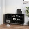 VidaXL Shoe Cabinet Black 102x36x60 Cm Engineered Wood 819749