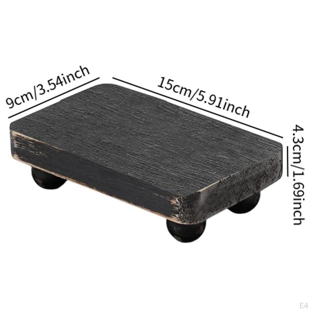 Подставка для аквариума и кашпо из дерева для гостиной и сада