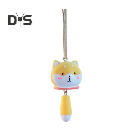 Зеркало заднего вида подвесное украшение в форме милого животного с шнурком легко устанавливается украшение для салона автомобиля