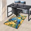 1PC Parrots Flowers Non-Slip Floor Carpet Compatible for Office&Living Room&Bedroom&Dining room - Flat- Soft & Pattern, Vibrant Colors-W300
