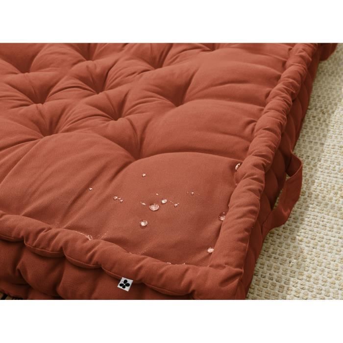 Coussin de sol Kala Terracotta 50cm