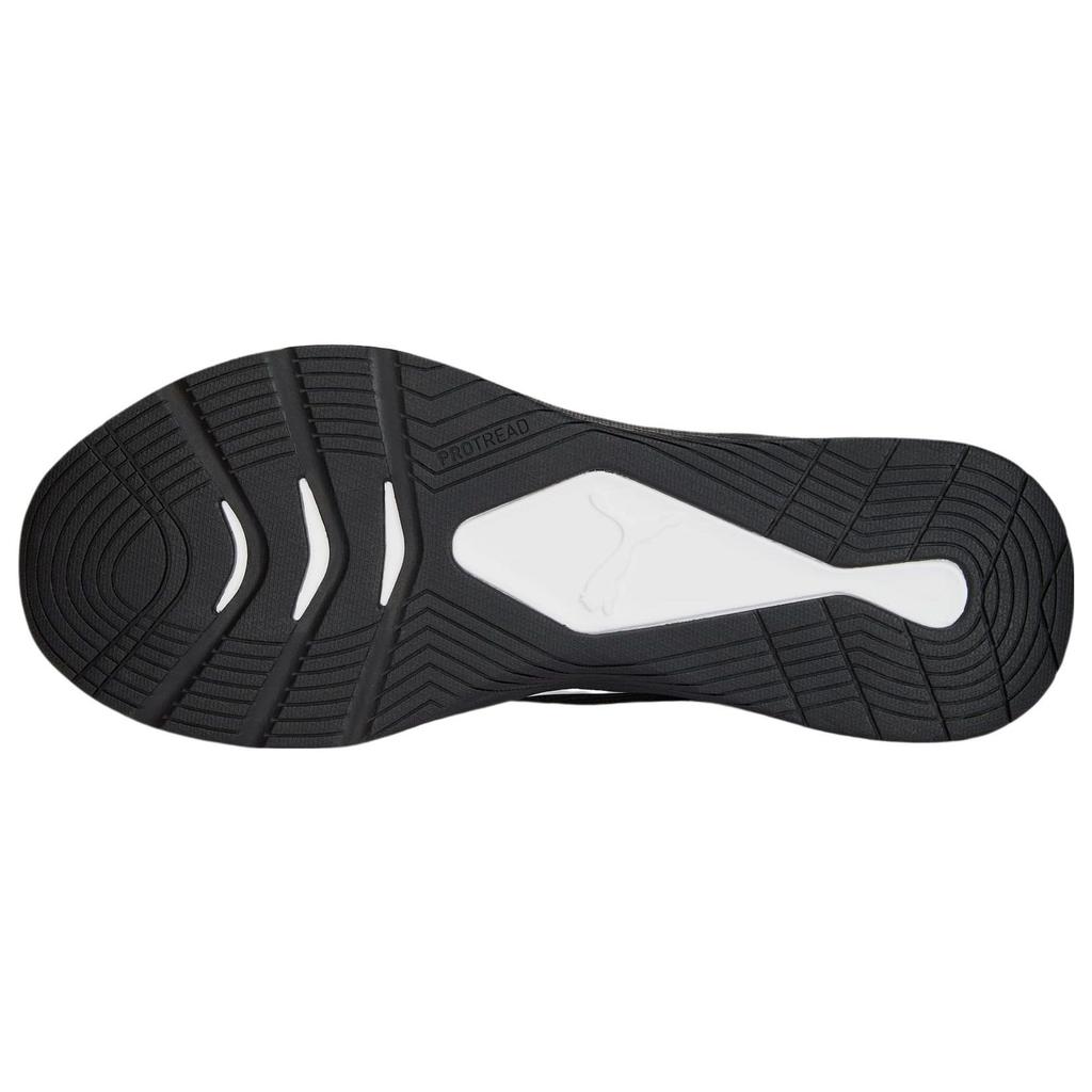 Puma Infusion Sport Simple Fabric Shock Absorption Non-Slip Wear-Resistant Low-Top Training Running Shoes Men Sneaker Black White 377893-01