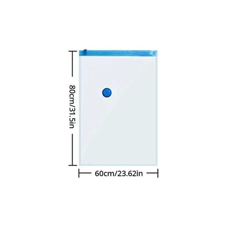 1 шт. 6 размеров влагонепроницаемый вакуумный мешок для хранения одежды с клапаном прозрачный складной дорожный экономящий место аспирационный компрессионный