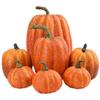 7PCS Simulation Pumpkin Model Artificial Pumpkin Decoration Home Table Decor for Thanksgiving and