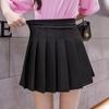 Summer Women's Casual Pleated Skirt Solid Color Women's Short Skirt Fashion Versatile Women's Half Skirt