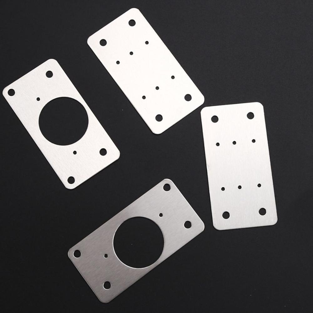 Stainless Steel Cupboard Mounting Hardware Tools Hinge Repair Plate Home Improvement Cabinet Hinges