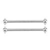 2Pcs Metal Upgrade Accessory Dog Bone Drive Shaft for WLtoys A959 A969 A979 RC Car