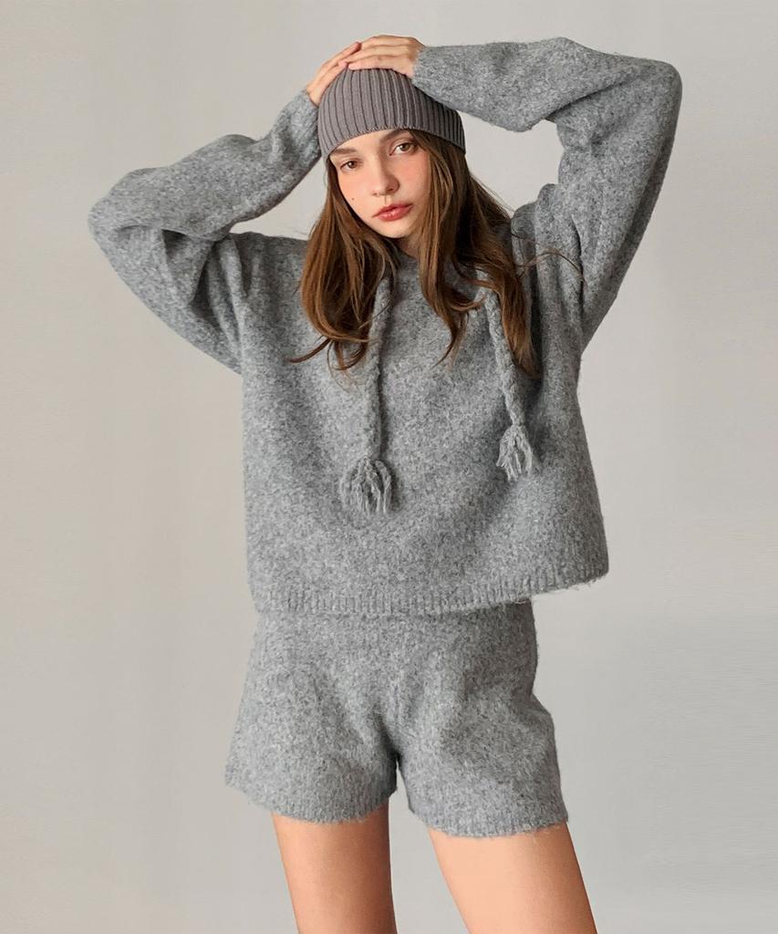 Худи с капюшоном Baseukala Sophie Knit (2Colors)