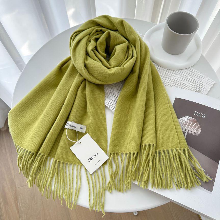 Women's Luxurious Cashmere Scarf Shawl - 250g, Perfect for Autumn & Winter