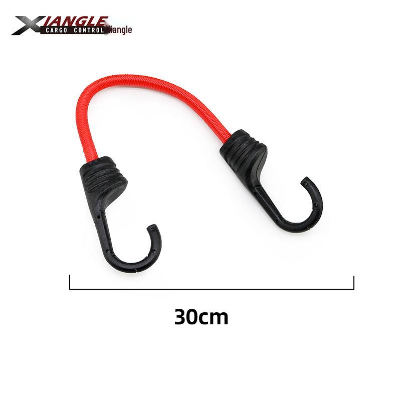Эластичный ремень для крепления груза на мотоцикл и велосипед - Усиленный трос с крюком для багажника и связывания багажа