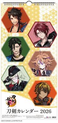 Календарь Touken Календарь Touken Ranbu ONLINE 2026 Настенный календарь / CL26-0801