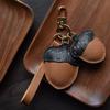 Acorn Original Design Leather Handmade Car Key Bag Pendant Custom Pendant Simple Gift Women's Keychain