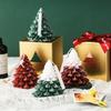 Festival Handmade Christmas Tree Scented Candle Ice Flower Candle Craft Candle Atmosphere Layout