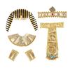 Children's Halloween Cosplay Egyptian Pharaoh Costume Baby Kids Christmas Birthday Party School Activity Dress Up Props Clothes