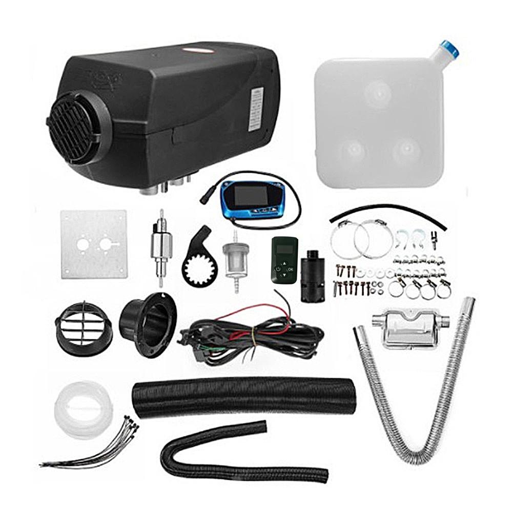 Car Heater 5KW 12V/24V Air Diesels Heater Parking Heater With Remote Control LCD Monitor For RV, Motorhome Trailer, Trucks, Boat