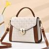 Small Bag Women's  Autumn New Colored Small Square Bag Korean Leisure One Shoulder Crossbody Bag