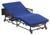 Кровать Atex с электроприводом, откидывающаяся, выдвижная, 2 мотора, матрас, раздельный тип, синий AX-BE580