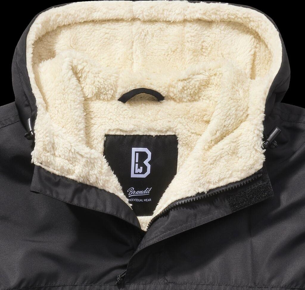 Зимняя куртка Brandit Windbreaker Sherpa (3173) black (3173-2)