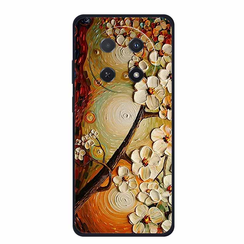 3D Тисненый Чехол Для Huawei Nova 14i Чехол Для Телефона Coque Цветы Силиконовый Мягкий Задний Чехол Для Huawei Nova 13i Y91 12i Чехол Funda Para