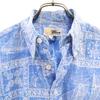 reyn spooner 80s Reverse print vintage Overall handle Short sleeve Half-button button-down Aloha shirt Men's Used