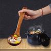 Long Handle Ramen Rice Tableware Soup Scoops Natural  Kitchen Supplies Wooden Spoon