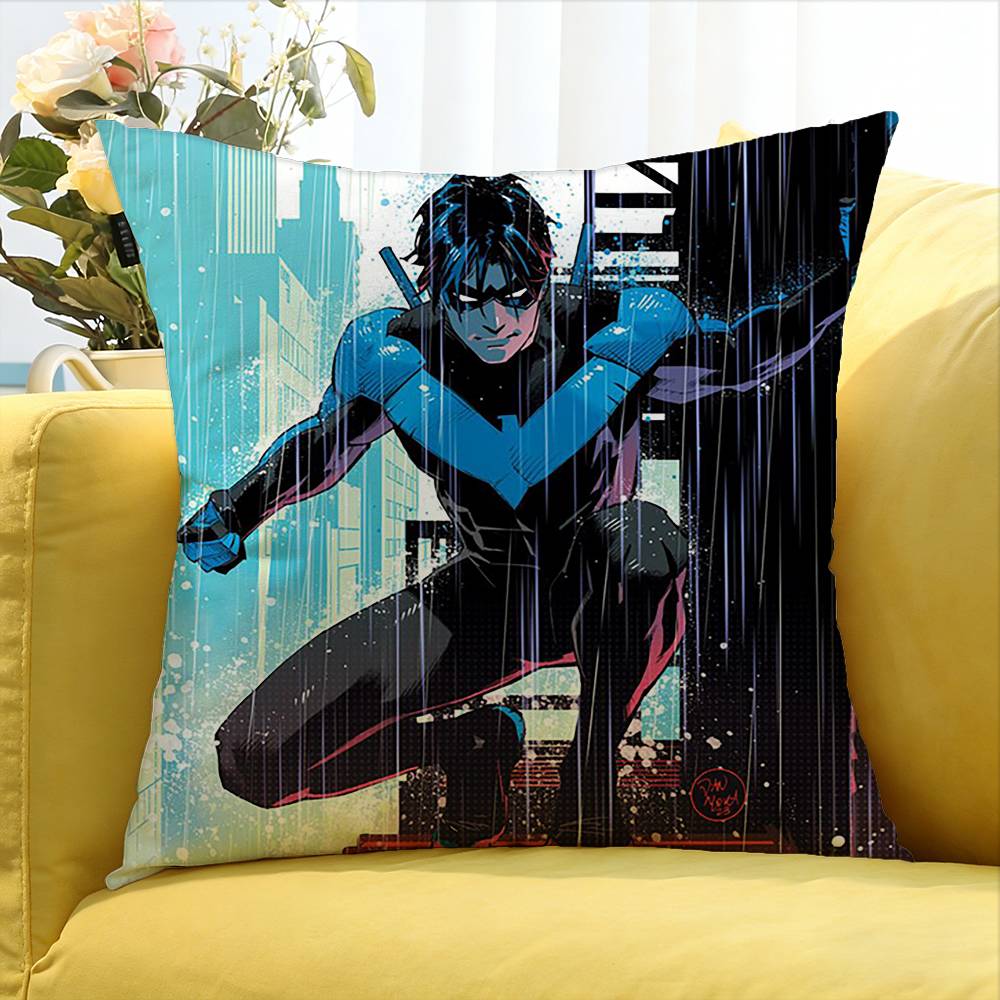 For Cool D-Dick Grayson Various Sizes Square Pillow Case For Car Home Bedchamber Decor