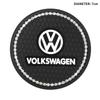 Для автомобиля Volkswagen Подстаканник Держатель для стакана воды и бутылки Алмазный нескользящий коврик Декор для Volkswagen VW R GTI Golf 5 7 Caddy Passat