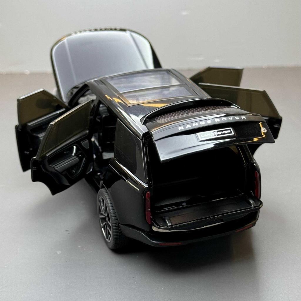 1/32 Металлическая литая модель внедорожника Range Rover, симуляция звука и света, внедорожник, детские игрушки, взрослые могут коллекционировать, украшения, подарки