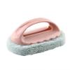 Handles Sponge Brush Blue Soft Magic Sponge Eraser Cleaning Bathtub Ceramic Tile Cleaner Kitchen Tool Bathroom Tile Brush with Handle Bathtub Brush