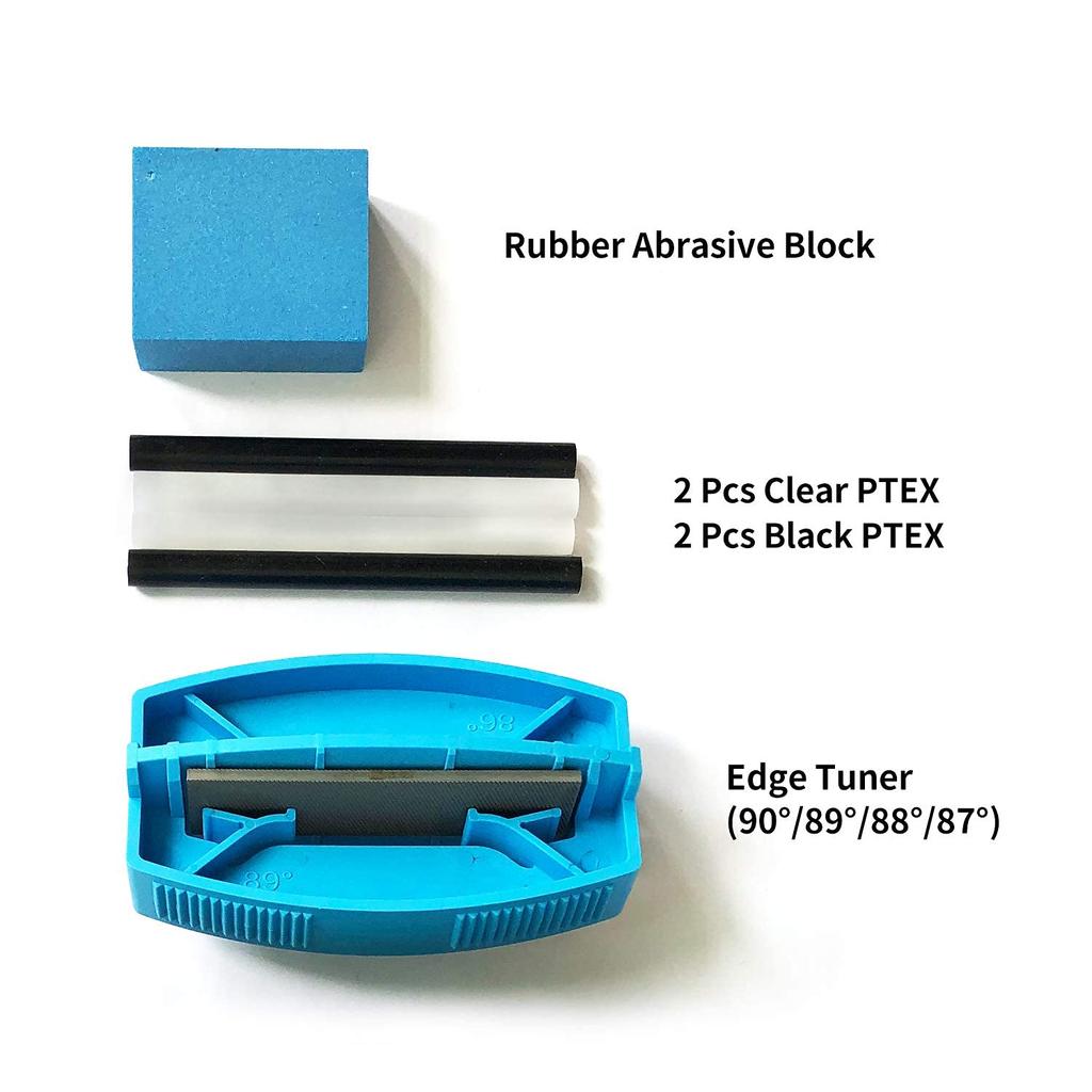 XCMAN Complete Bass and Side Bevel File Care Kit 6-Way Edge Tuner