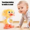 Electric Singing Dancing Animal Toy Cartoon Duck Rabbit Frog Bee Toy Toddlers Boys Girls Interactive Wiggling Animal Musical Toy