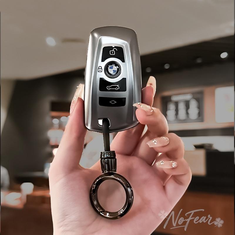Car Remote Key Case Cover Protection For BMW 530i 550i 320i 1 2 3 4 5 Series 118i 225i M240i F20 F21 F30 F31 Car stickers AE2